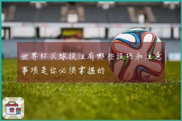 世界杯买球投注有哪些技巧和注意事项是你必须掌握的